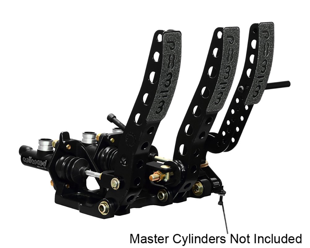 Wilwood 34012411 Floor Mounted Pedal Box with Throttle Link Brakes