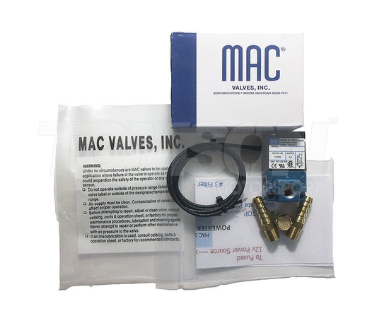 Elektrozawór (solenoid, EBC) Mac Valves sterujący wastegate i doładowaniem turbo