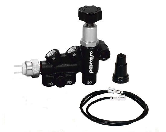 Korektor siły hamowania Wilwood 260-11179 dwu obiegowy z pokrętłem